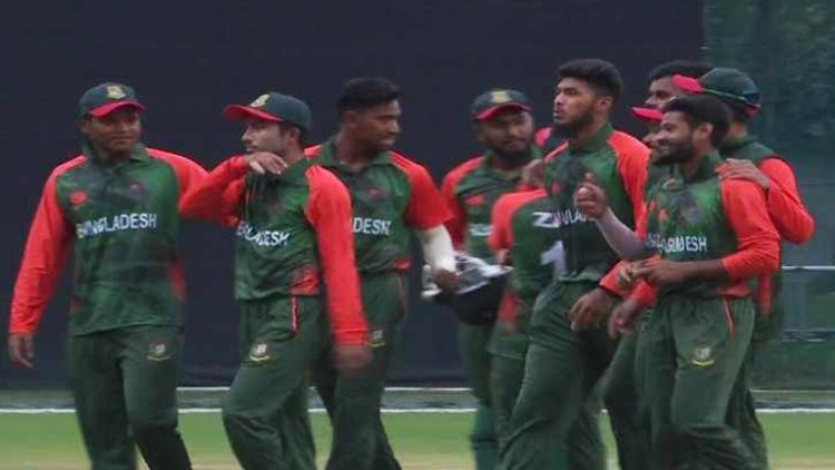 এশিয়ান গেমস ক্রিকেটে শ্বাসরুদ্ধকর জয়ে সেমিফাইনালে বাংলাদেশ