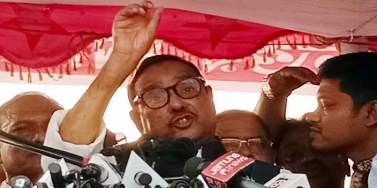 বেশী লাফালাফি করলে মাথায় ইউরেনিয়াম ঢেলে দেব : ওবায়দুল কাদের