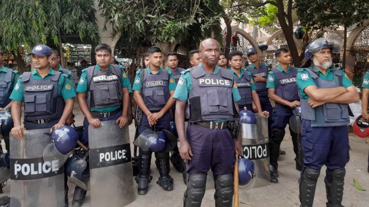 ইসলামী আন্দোলনের মিছিল ঘিরে নিরাপত্তা জোরদার