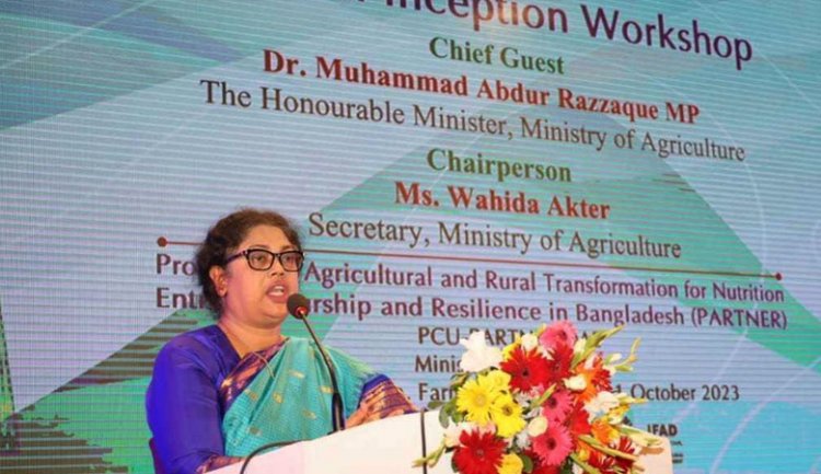 টেকসই কৃষির জন্য ৭ হাজার কোটি টাকার প্রকল্প