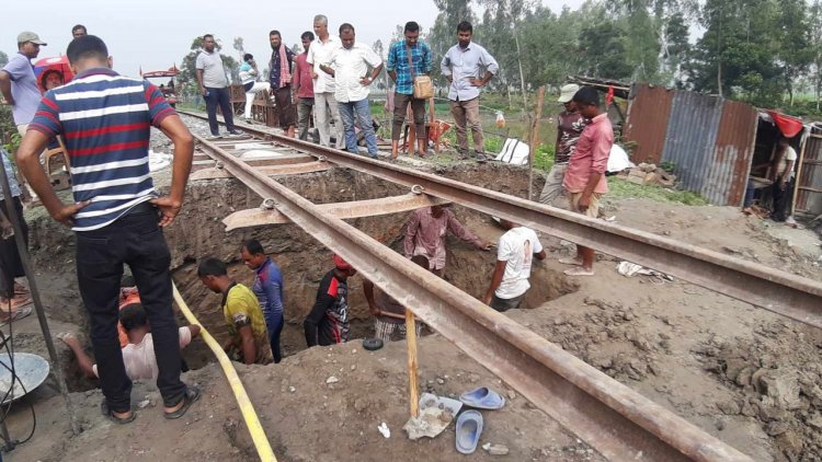সন্ধ্যায় স্বাভাবিক হতে পারে কুড়িগ্রামে ট্রেন চলাচল