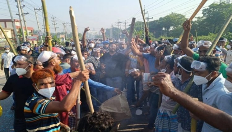 নারায়ণগঞ্জে পুলিশ-আওয়ামী লীগের সঙ্গে বিএনপি'র সংঘর্ষ, আহত ৫০