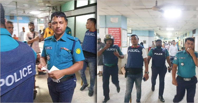 চাঁনখারপুলে অবরোধকারীদের হামলায় ২ ওসিসহ ৩ পুলিশ কর্মকর্তা আহত