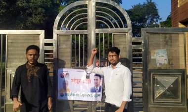 জাহাঙ্গীরনগর বিশ্ববিদ্যালয়ের মূল ফটকসহ ৬ গেটে ছাত্রদলের তালা