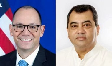 সাবের হোসেন চৌধুরীর সঙ্গে পিটার হাসের বৈঠক