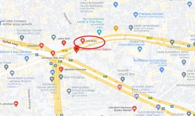 যাত্রাবাড়ীতে সড়ক দুর্ঘটনায় অজ্ঞাত যুবক নিহত