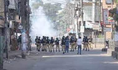 তফসিল ঘোষণার প্রতিবাদে সিলেটে বিএনপি’র মিছিল, গুলি, আটক ২