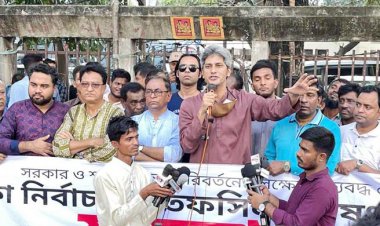 ওবায়দুল কাদের খেলতে চান, কিন্ত মাঠে প্রতিপক্ষ রাখতে চান না: জোনায়েদ সাকি