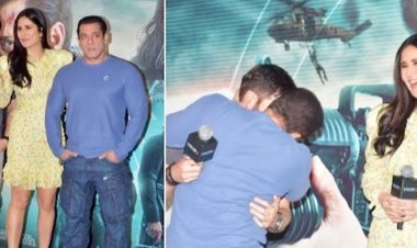 সালমানের চুমুকাণ্ডে হতভম্ব ক্যাটরিনা