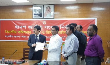 মনোনয়ন ফরম জমা দিলেন সাঈদ খোকন