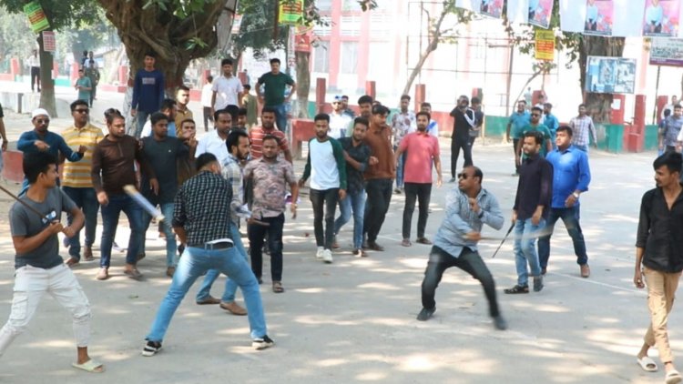 অবরোধবিরোধী মিছিলে সংঘর্ষ, ছাত্রলীগের ৬ নেতাকর্মী বহিষ্কার