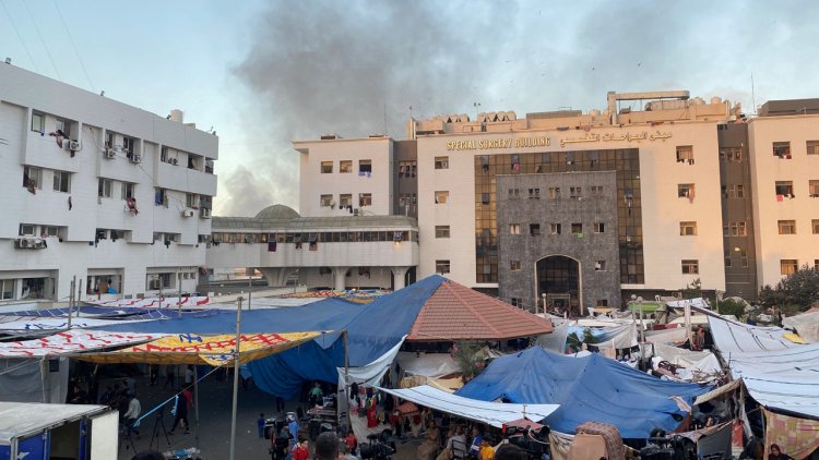 গাজায় হাসপাতালের ভেতর কবর দেওয়া হলো ১৭৯ জনকে