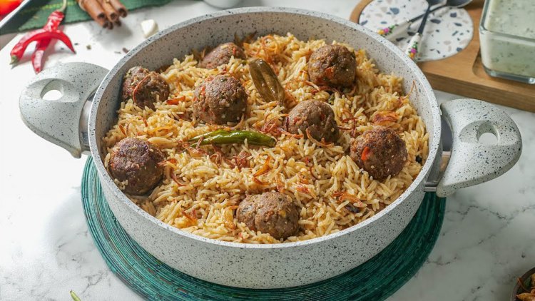 বিফ কোপ্তা বিরিয়ানি তৈরির রেসিপি