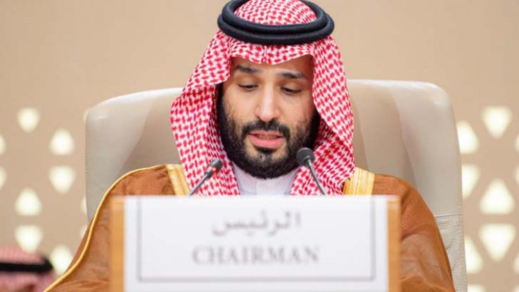 ফিলিস্তিন রাষ্ট্র প্রতিষ্ঠার আহ্বান সৌদি ক্রাউন প্রিন্সের