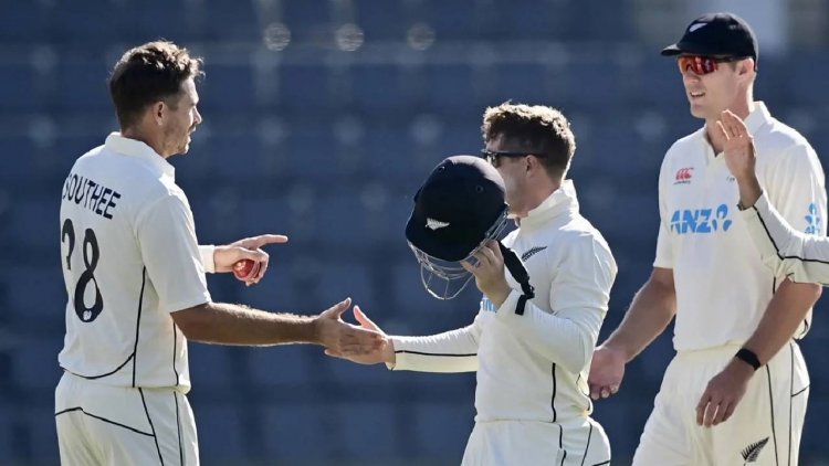 সুবিধাজনক অবস্থানে থেকে লাঞ্চে নিউজিল্যান্ড