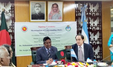 দ্বিপাক্ষিক সহযোগিতা বাড়াতে বাংলাদেশ ও আর্জেন্টিনার মধ্যে সমঝোতা