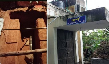 কবর প্রস্তুত করে মর্গের বাইরে ছেলের মরদেহের ২৪ ঘন্টা অপেক্ষায় বাবা-মা 