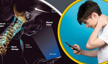 অতিরিক্ত মোবাইল ব্যবহারে যেভাবে বেঁকে যায় মেরুদণ্ড-হাড়