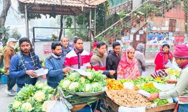 সেগুনবাগিচায় ছাত্রদলের লিফলেট বিতরণ