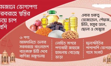  রমজানে ভোগ্যপণ্য সরবরাহে স্বস্তির চেয়ে চাপ বেশি