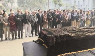 ড. রোজোয়ান হোসেন সিদ্দিকীর জানাযা ও দাফন সম্পন্ন