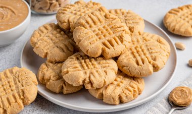 পিনাট বাটার কুকিজ তৈরির রেসিপি