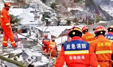 শক্তিশালী ভূমিকম্পে কাঁপল চীন, ভূমিধসে নিহত ৪৭