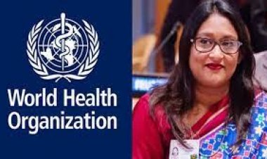 বিশ্ব স্বাস্থ্য সংস্থার আঞ্চলিক পরিচালক সায়মা ওয়াজেদ
