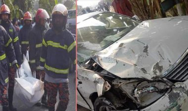 অটোরিকশা-প্রাইভেটকার সংঘর্ষে পুলিশসহ নিহত ২