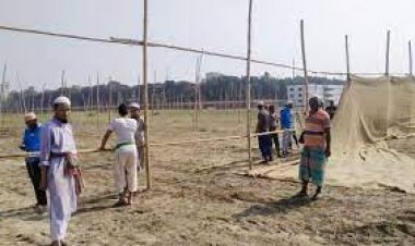বিশ্ব ইজতেমা: চট সংকট, শামিয়ানা আনতে হবে মুসল্লিদের