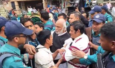রাজধানীর সাতটি স্পটে ‘কালো পতাকা মিছিল’ করতে দেয়নি পুলিশ