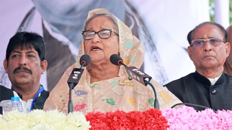 টাকা দিয়ে ফরিদপুরের মানুষকে কেউ কিনতে পারবে না: প্রধানমন্ত্রী