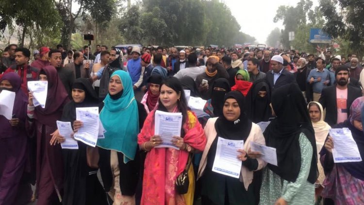 খোকন তালুকদারের নেতৃত্বে মাদারীপুরে বিএনপির গণসংযোগ