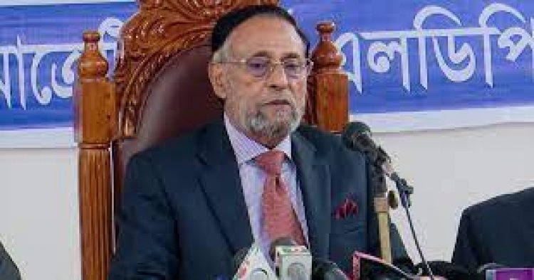 ভোট বর্জনের আহ্বান অলি আহমদের