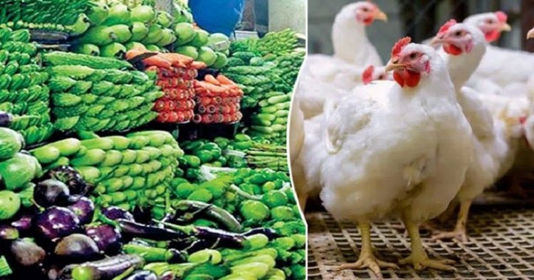 ফের বেড়েছে মুরগির দাম, ভরা মৌসুমেও চড়া সবজি