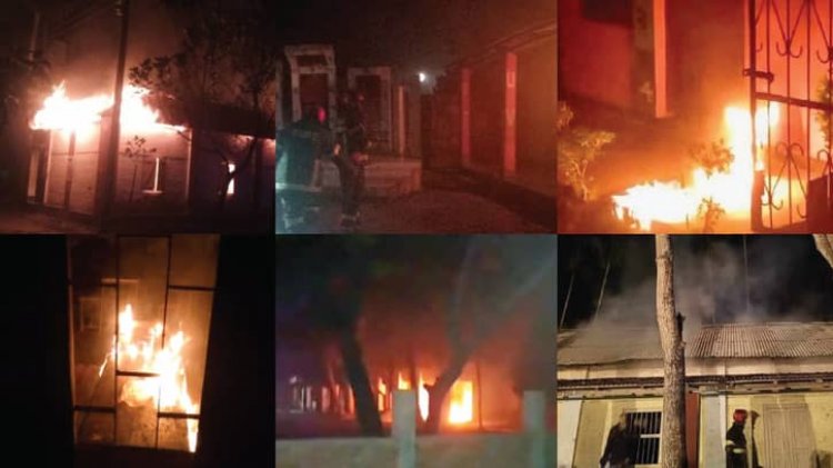 ৯ জেলায় ১৬ ভোটকেন্দ্রে আগুন