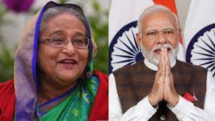 শেখ হাসিনাকে অভিনন্দন জানালেন মোদী