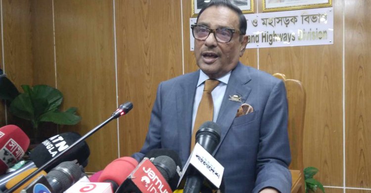 নির্বাচন ভন্ডুলের চেষ্টার সময় ভারত আমাদের পাশে দাঁড়িয়েছে:  ওবায়দুল কাদের