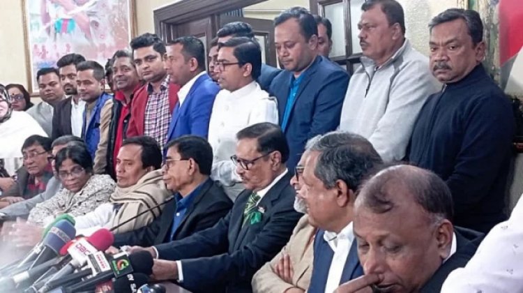 দেশি-বিদেশি বিভিন্নমুখী ষড়যন্ত্রকে প্রতিহত করে নির্বাচন হয়েছে: ওবায়দুল কাদের