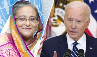 শেখ হাসিনাকে বাইডেনের চিঠি