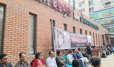 সাগর রুনি হত্যাকান্ড তদন্ত নি‌য়ে আইনমন্ত্রীর বক্তব্যের কঠোর সমালোচনা সাংবাদিকদের