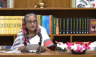 জার্মানি সফর নিয়ে প্রধানমন্ত্রীর সংবাদ সম্মেলন শুরু
