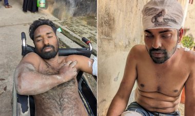 সড়কে ডাকাতিকালে দুই ডাকাতকে গণধোলাই, পুলিশে সোপর্দ