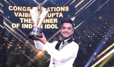 ইন্ডিয়ান আইডল-এ চ্যাম্পিয়ন বৈভব গুপ্তা