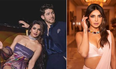 আম্বানিদের পার্টিতে দ্যুতি ছড়ালেন প্রিয়াঙ্কা, বউকে দেখে হাঁ নিক!