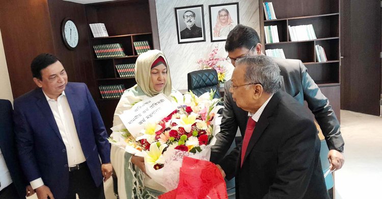 দুর্নীতিমুক্ত অর্থনৈতিক ব্যবস্থা গড়তে কাজ করবো: নতুন অর্থ প্রতিমন্ত্রী