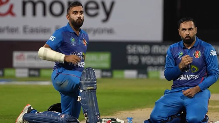 মাঠেই ইফতার করলেন শহিদী-নবী, দাপুটে জয় আফগানদের