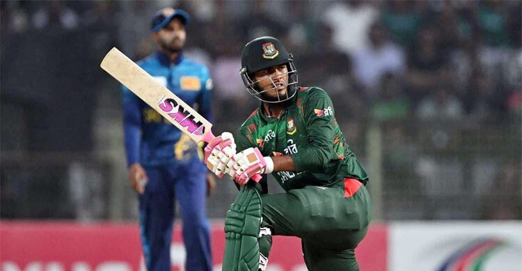 রিশাদের এমন ব্যাটিং, আশা করেনি লঙ্কানরা