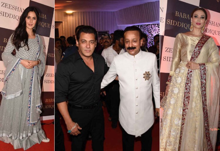 বাবা সিদ্দিকীর ইফতার পার্টিতে তারার মেলা