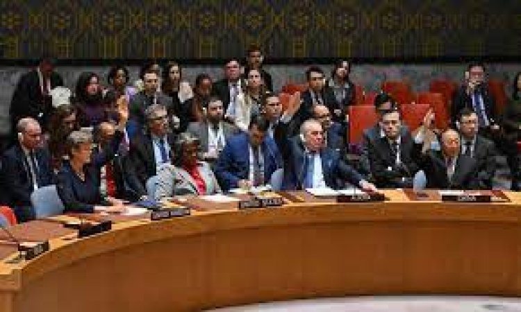 নিরাপত্তা পরিষদে গাজায় যুদ্ধবিরতির প্রস্তাব পাস